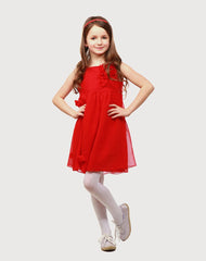 Green Dotted Midi Dresses